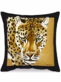 Dolce & Gabbana small Leopardo-print canvas cushion - Brown
