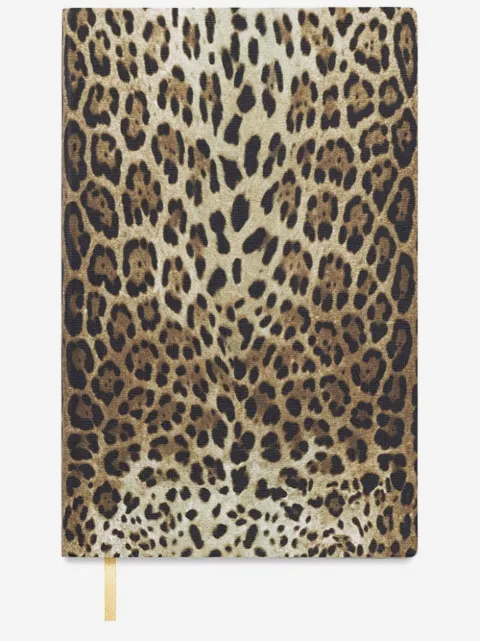 Dolce & Gabbana small ruled leather notebook