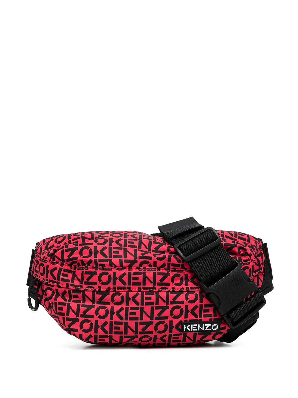 Kenzo Monogramprint Belt Bag In Red ModeSens