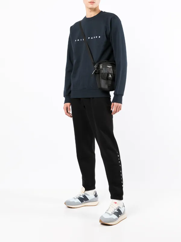 Daily Paper logo-print Sweatshirt | Blue | FARFETCH