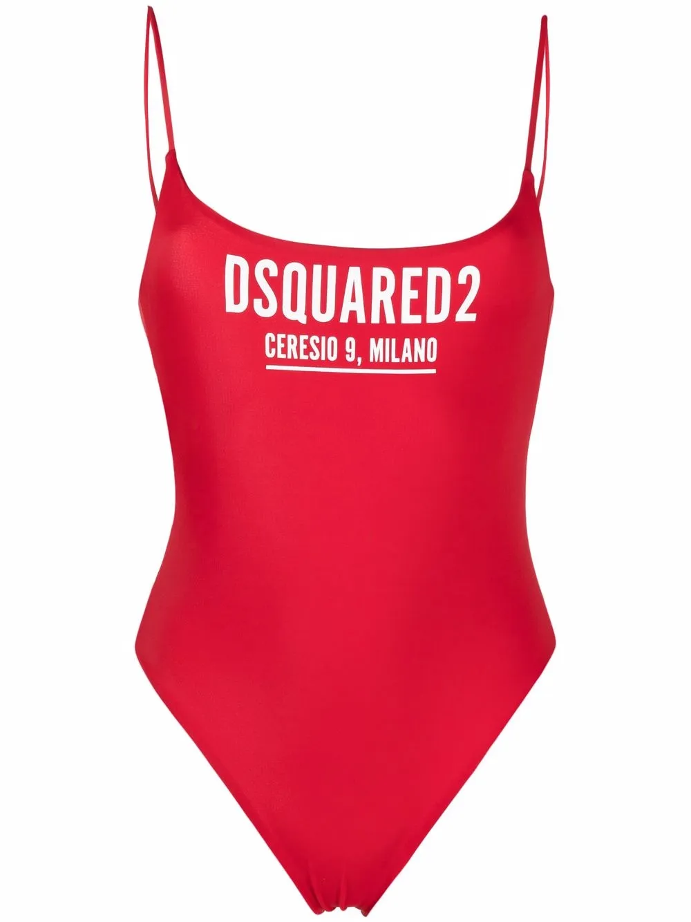 фото Dsquared2 купальник с открытой спиной и логотипом