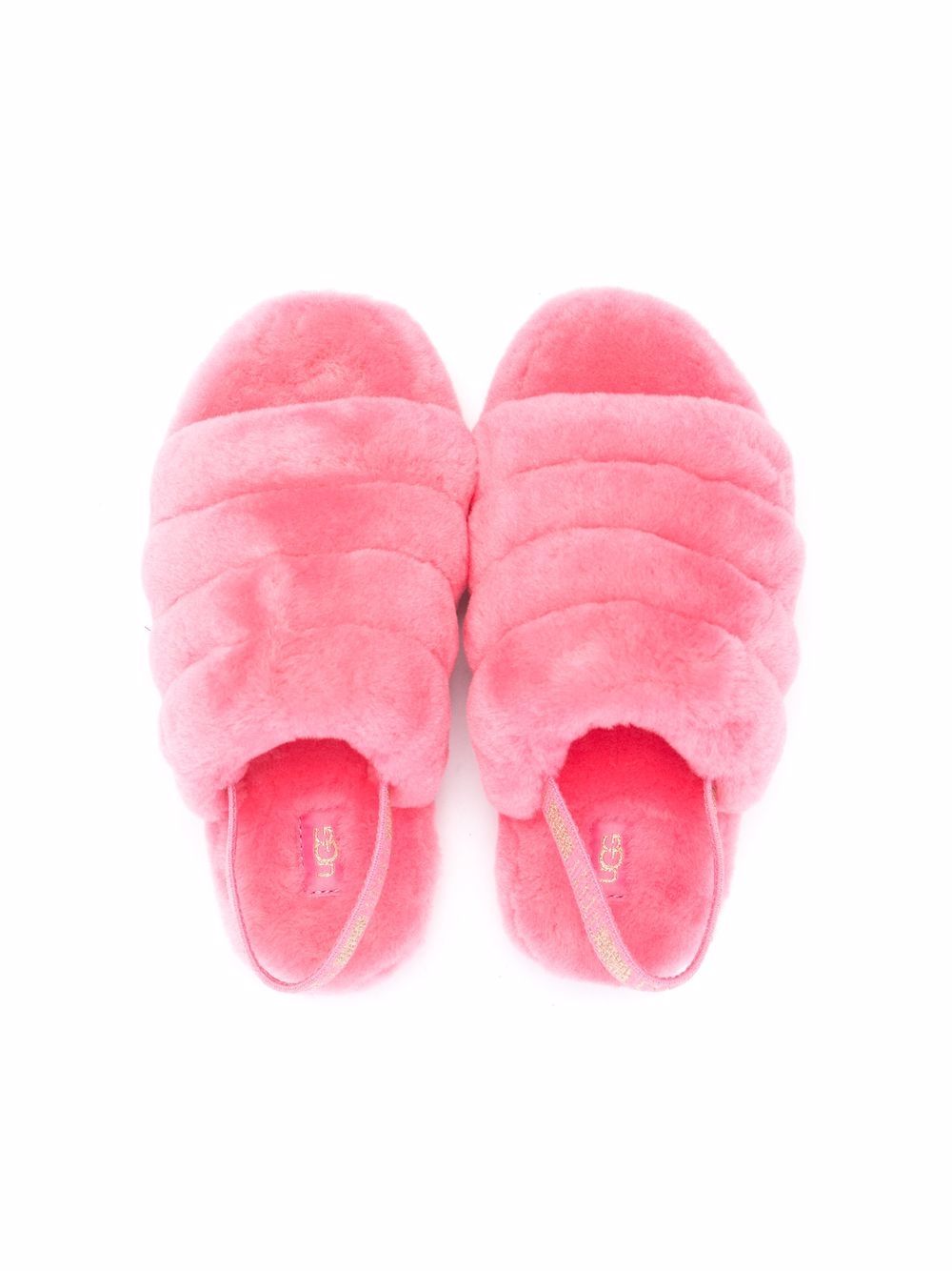 фото Ugg kids сандалии fluff yeah с мехом