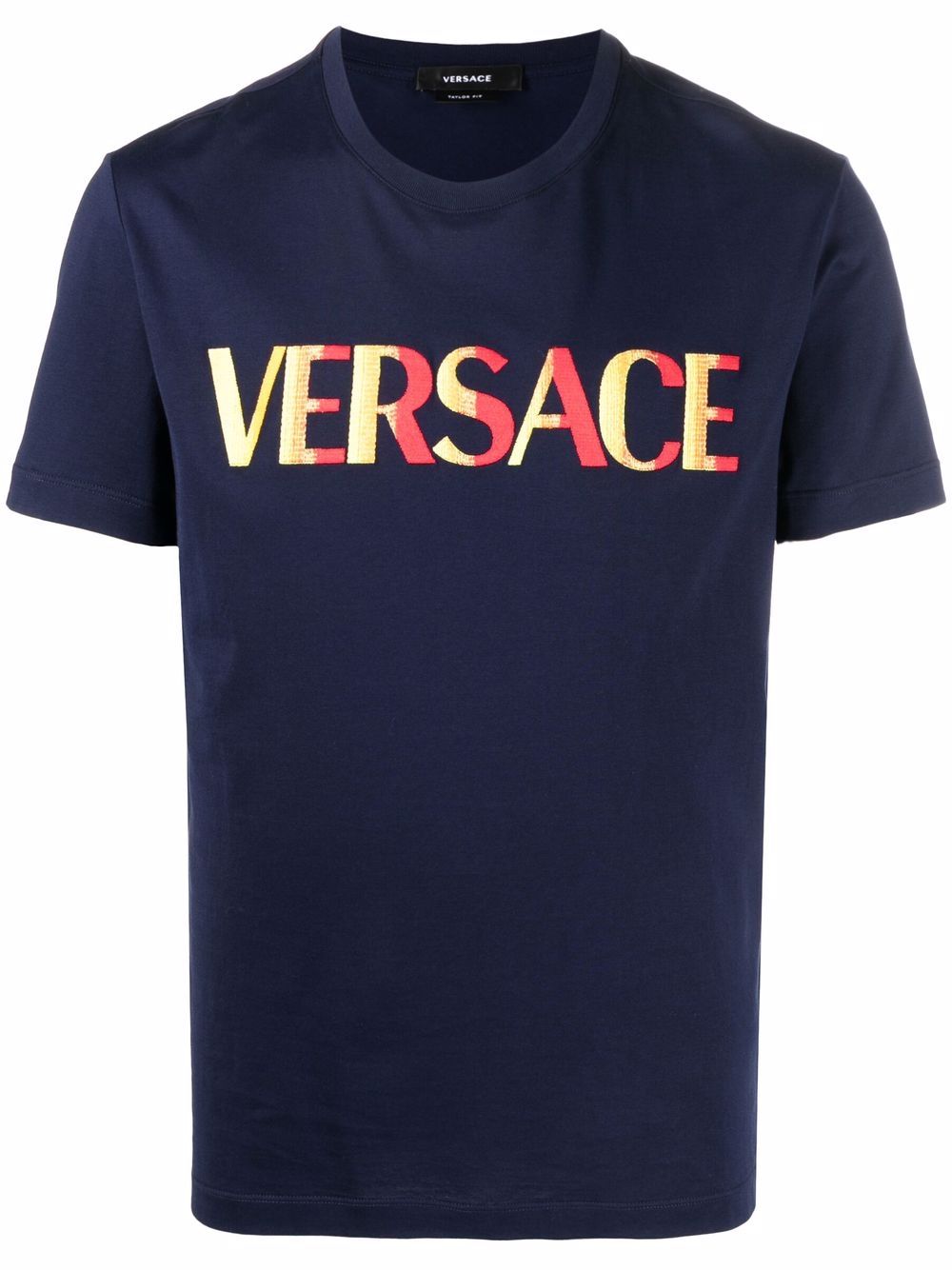 фото Versace футболка с вышитым логотипом