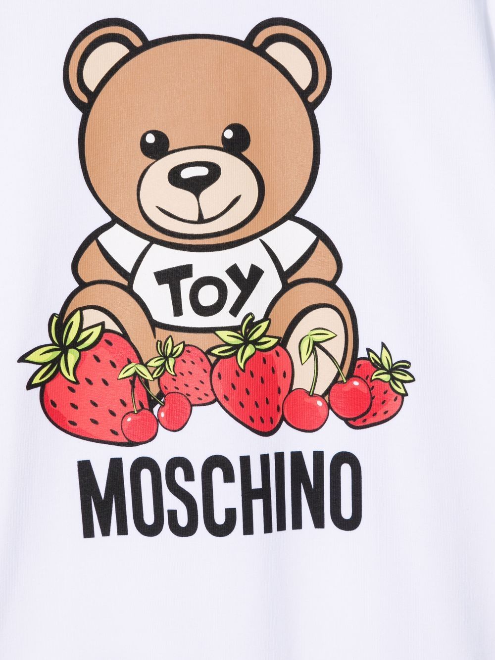 фото Moschino kids толстовка с логотипом