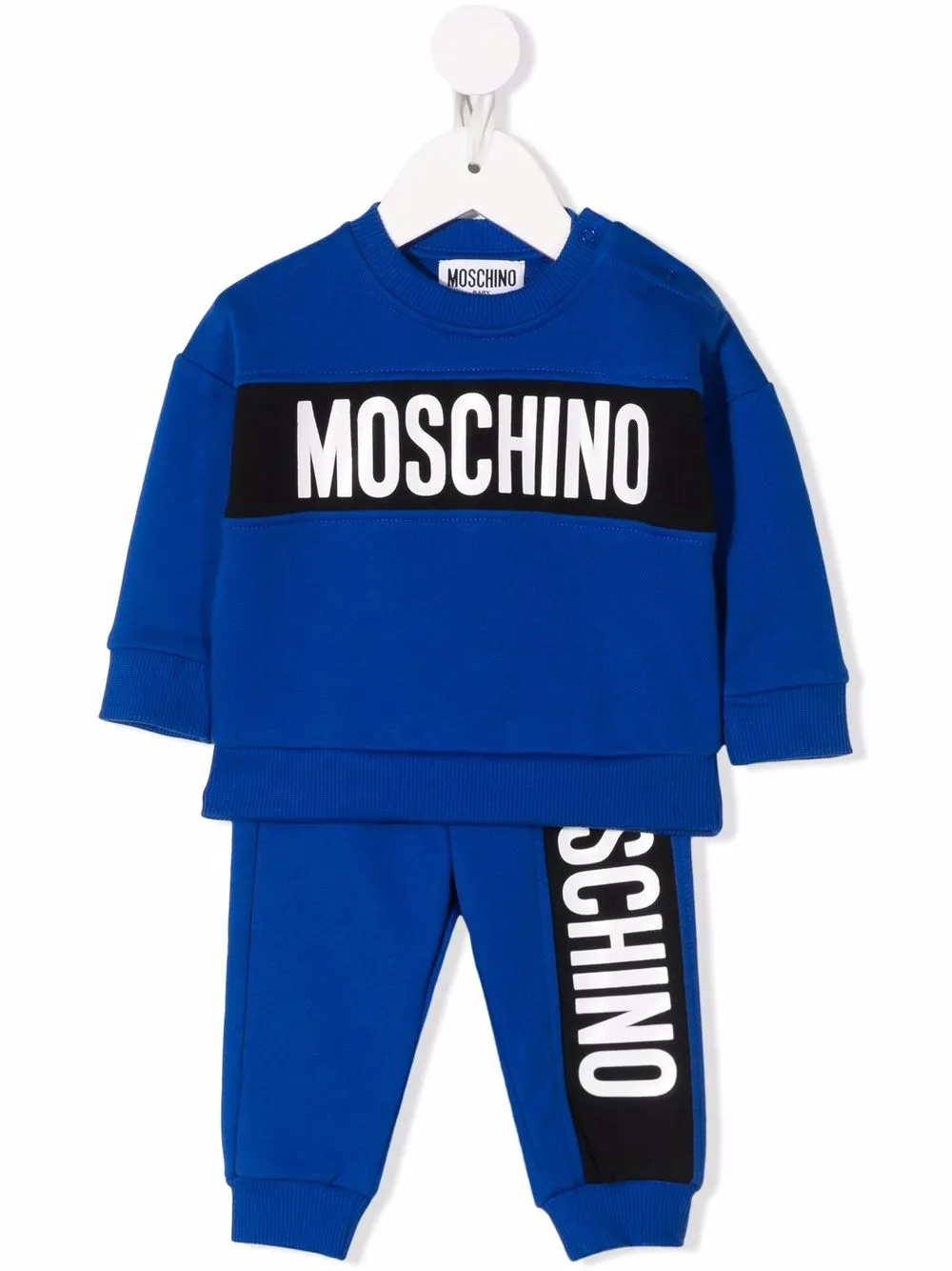 фото Moschino kids спортивный костюм с логотипом