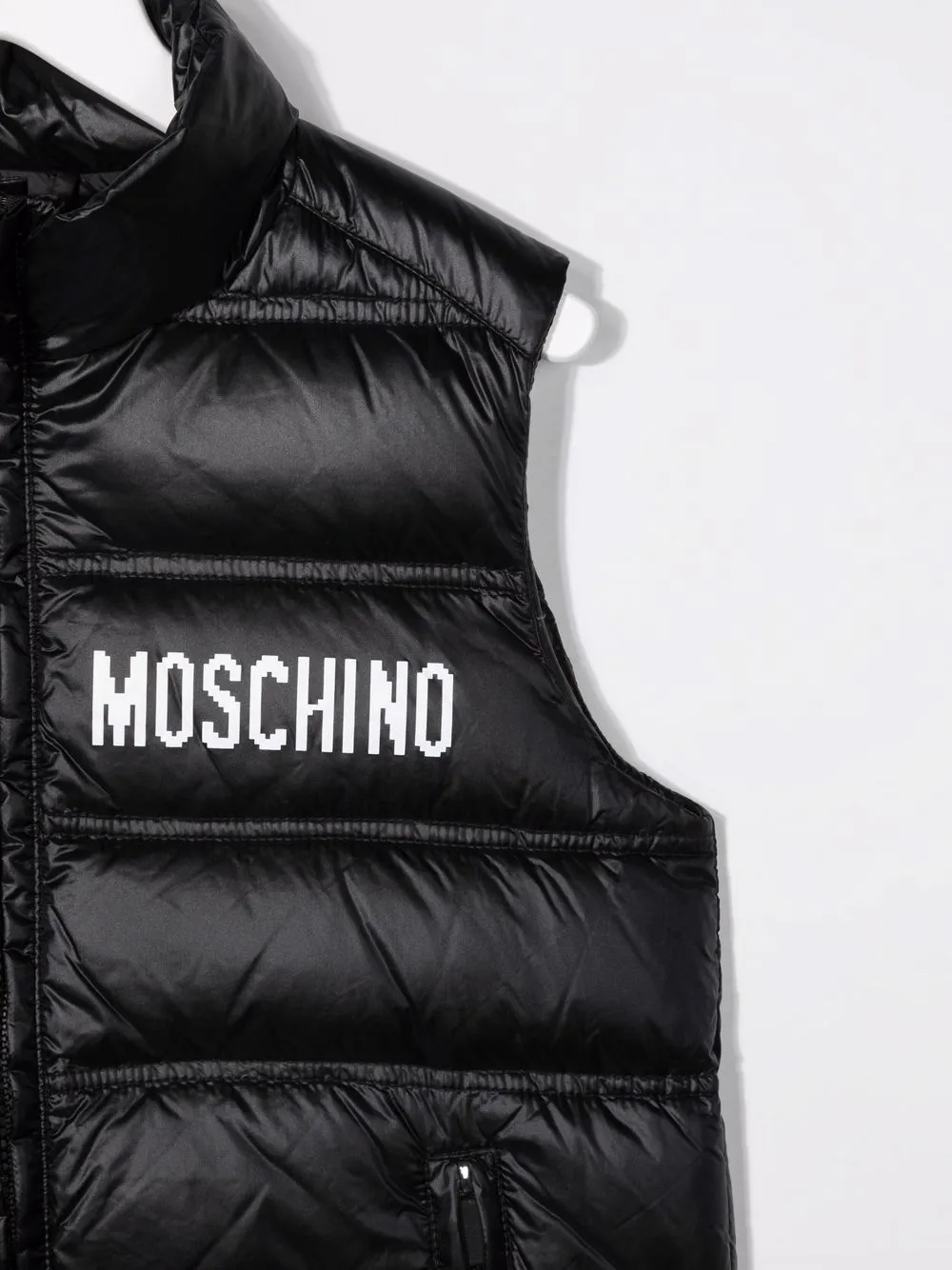 фото Moschino kids жилет с логотипом teddy bear