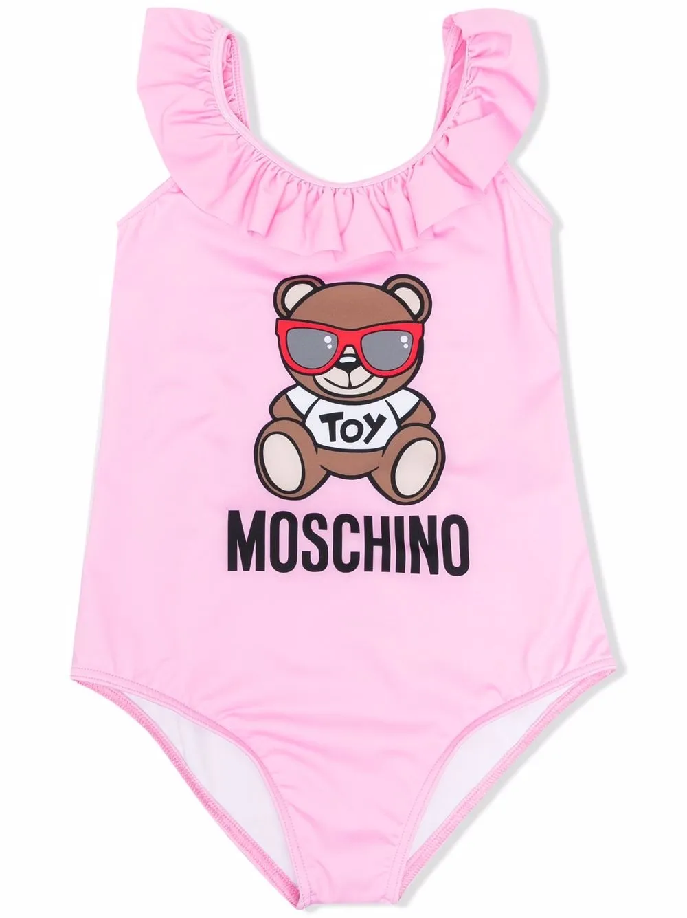 фото Moschino kids купальник с логотипом teddy bear