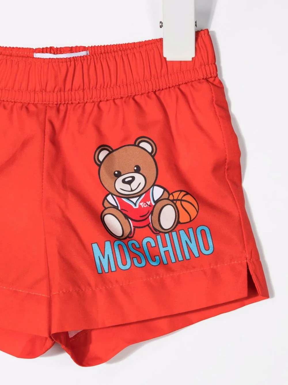 фото Moschino kids плавки-шорты с принтом teddy bear