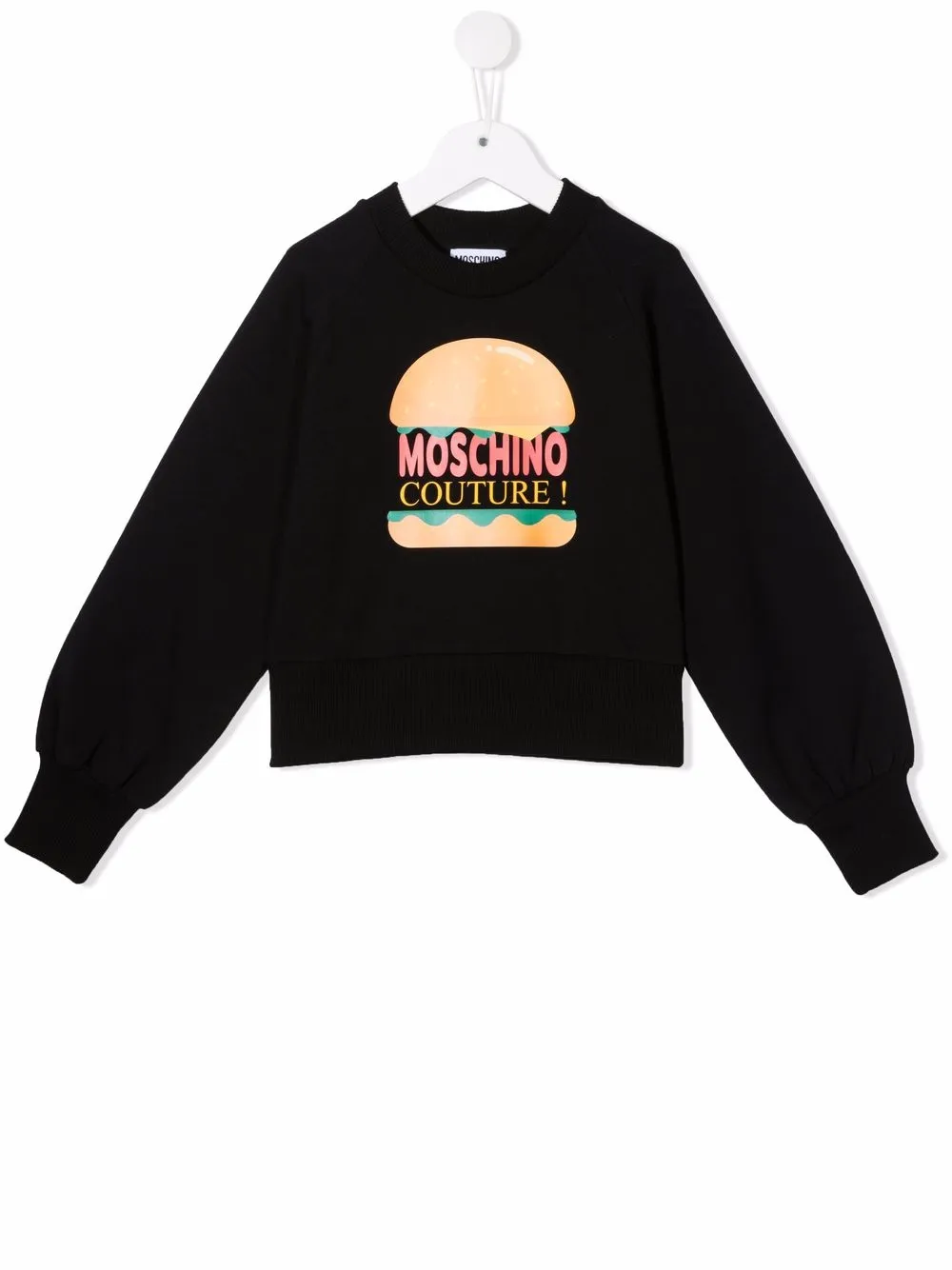 фото Moschino kids свитер с принтом