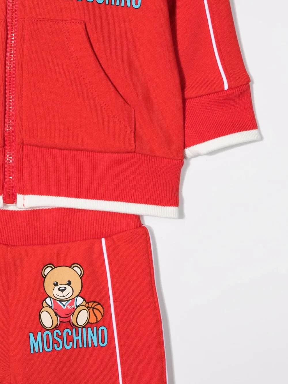 фото Moschino kids спортивный костюм teddy bear