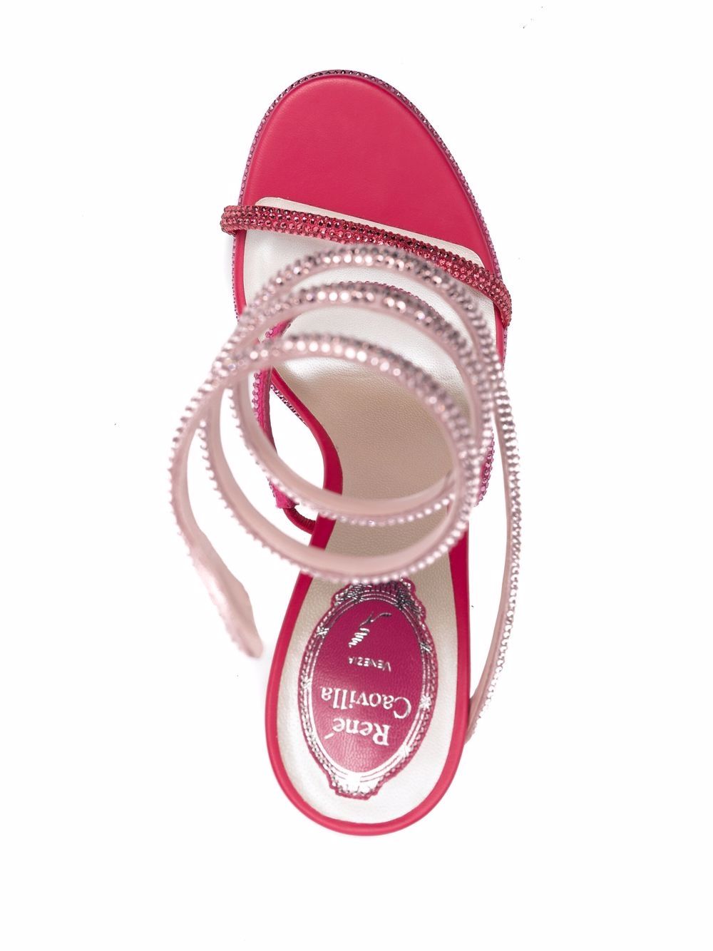 René Caovilla Cleo Glittered Sandals - Farfetch