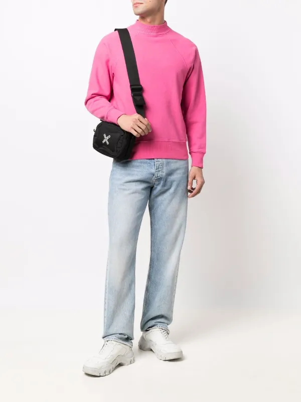 mini mockneck sweatshirt