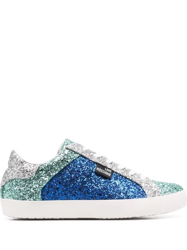 love moschino glitter high top