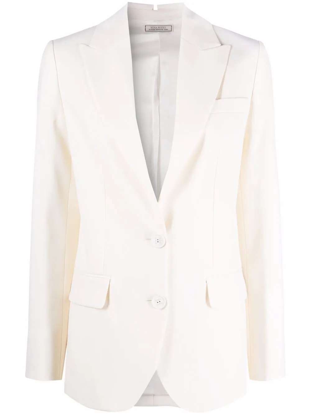 

Nina Ricci single-breasted blazer - Neutrals