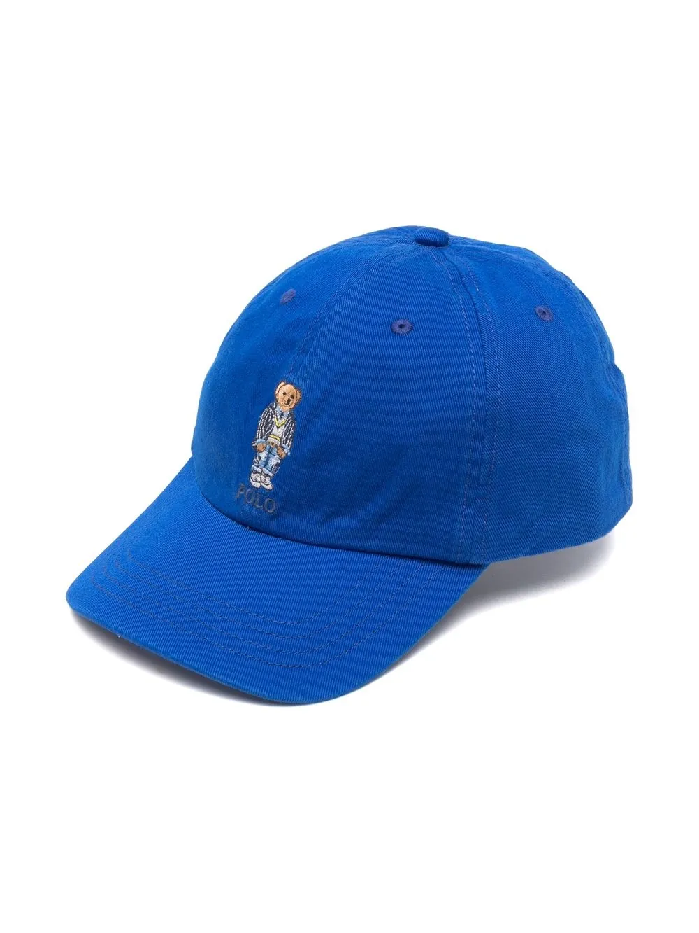 

Ralph Lauren Kids Polo Bear baseball cap - Blue