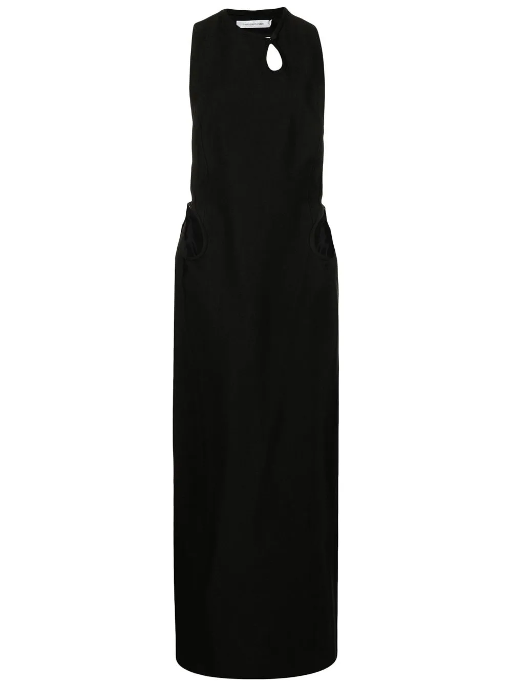 

Christopher Esber vestido Kwan - Negro