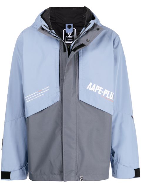 AAPE BY *A BATHING APE colour-block panelled jacket Men