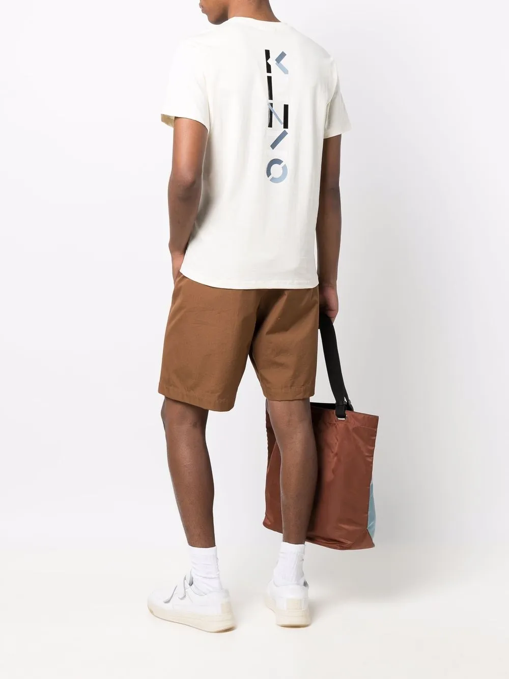 фото Kenzo футболка из органического хлопка с логотипом