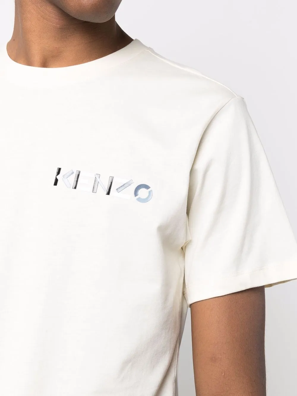 фото Kenzo футболка из органического хлопка с логотипом