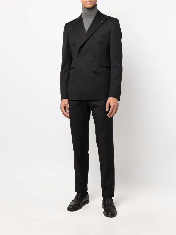 Tagliatore Completo Aderente Doppiopetto | Nero | FARFETCH IT