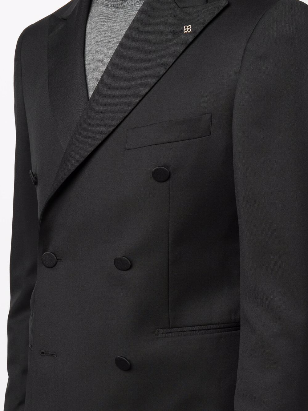 Tagliatore fitted double-breasted suit Men