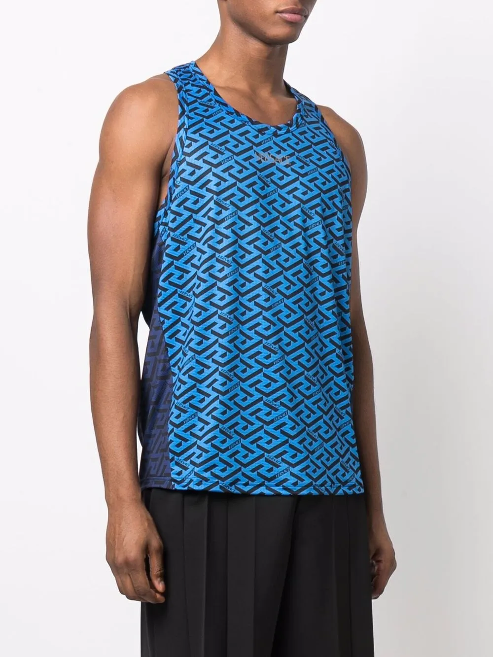 фото Versace топ с принтом la greca