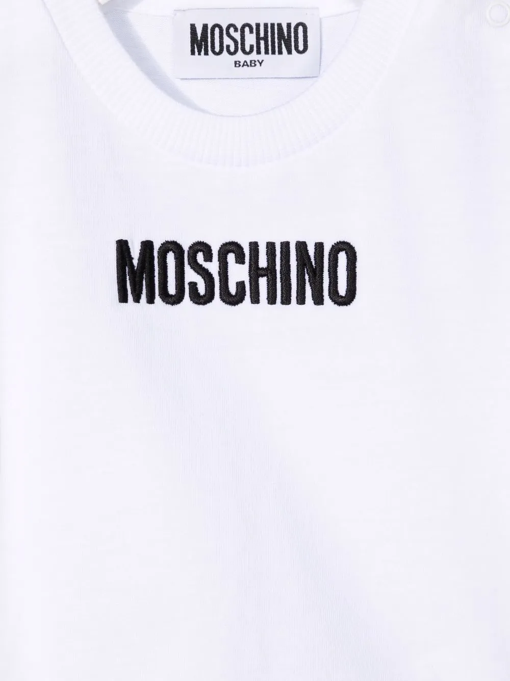 фото Moschino kids комбинезон с логотипом