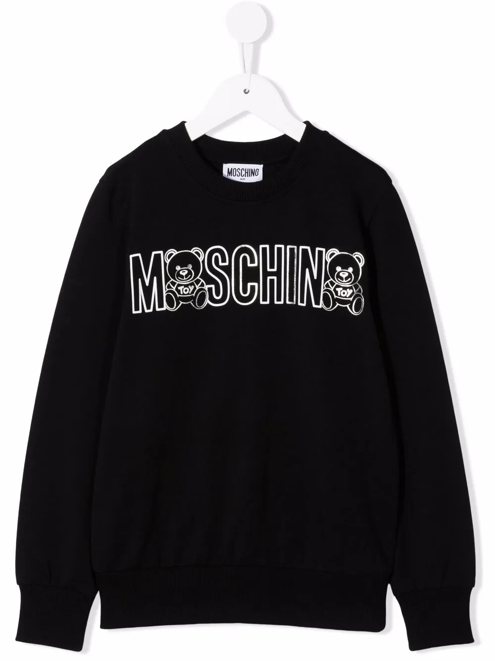 фото Moschino kids толстовка с логотипом