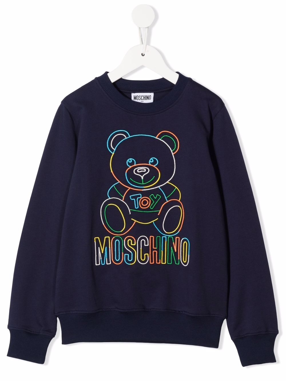 фото Moschino kids толстовка с логотипом