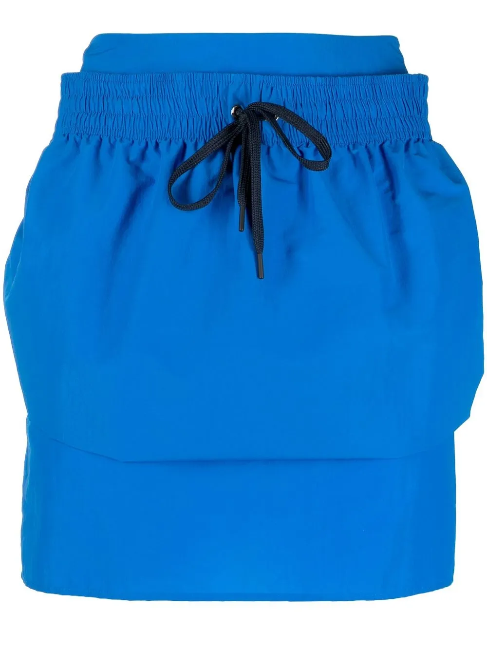 

Nina Ricci layered-detail mini skirt - Blue