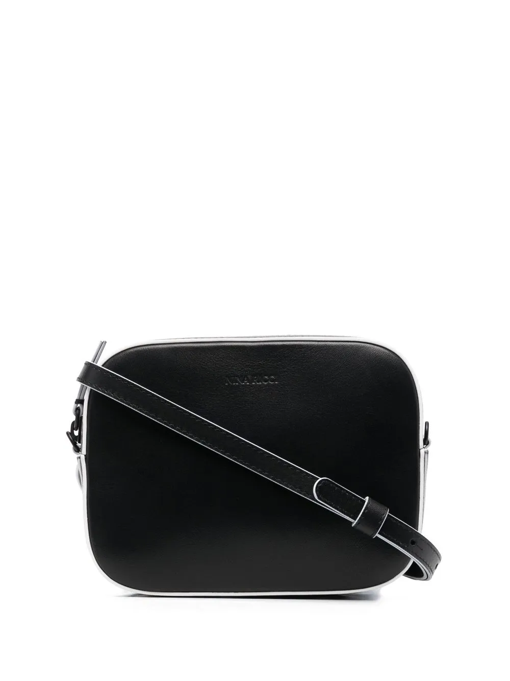 

Nina Ricci bolsa de hombro con logo en relieve - Negro