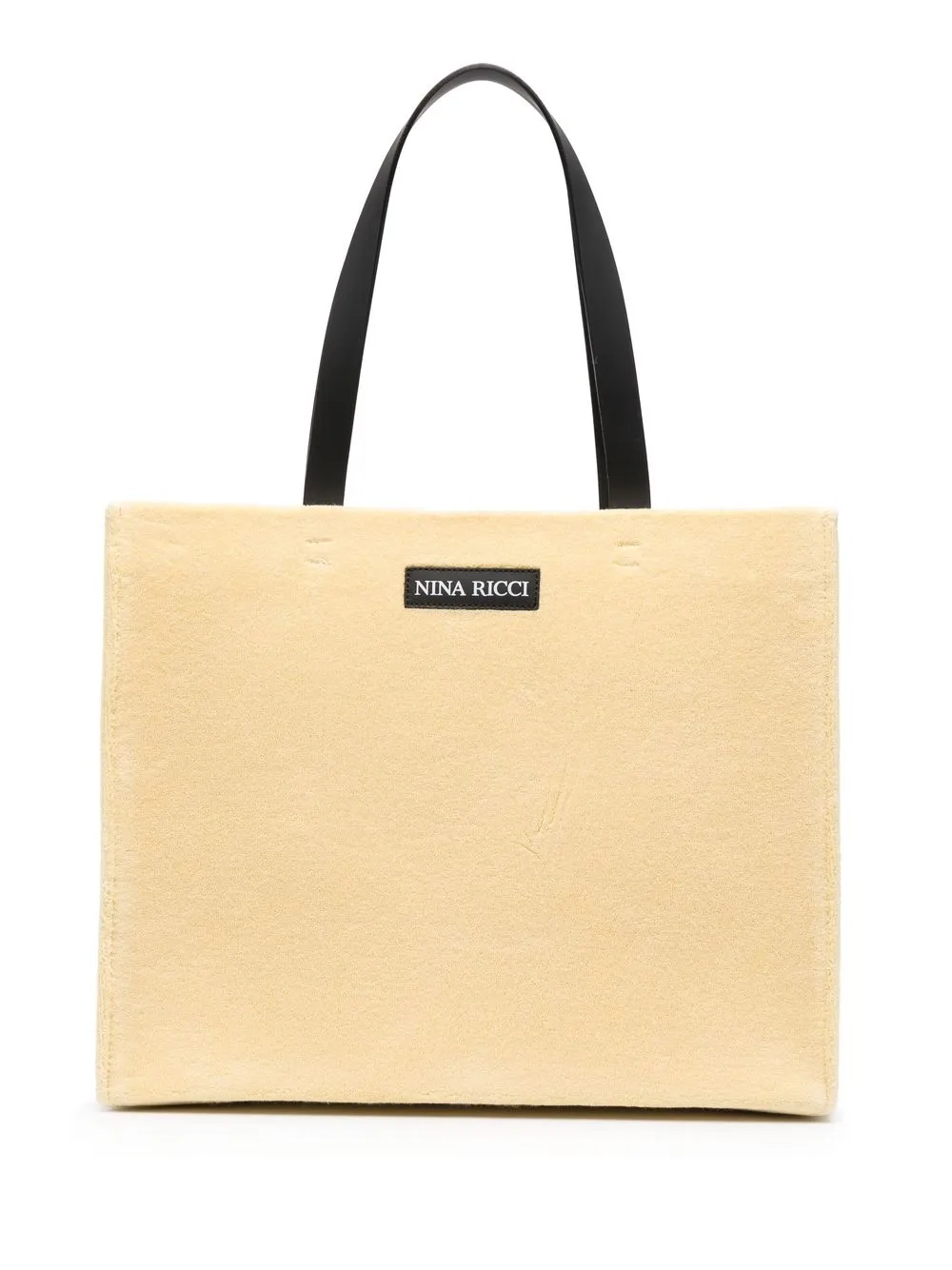 Nina Ricci Logo-patch Tote Bag In Neutrals