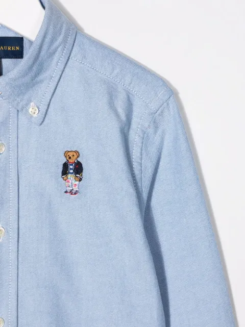 ralph lauren bear button down