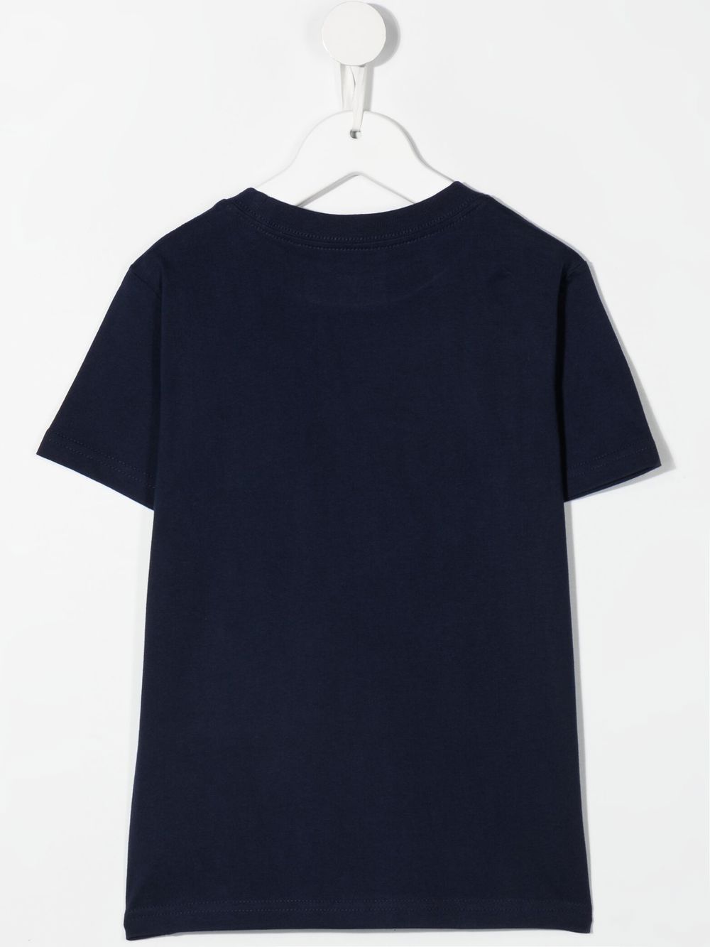 Shop Ralph Lauren Logo-print Cotton T-shirt In Blue