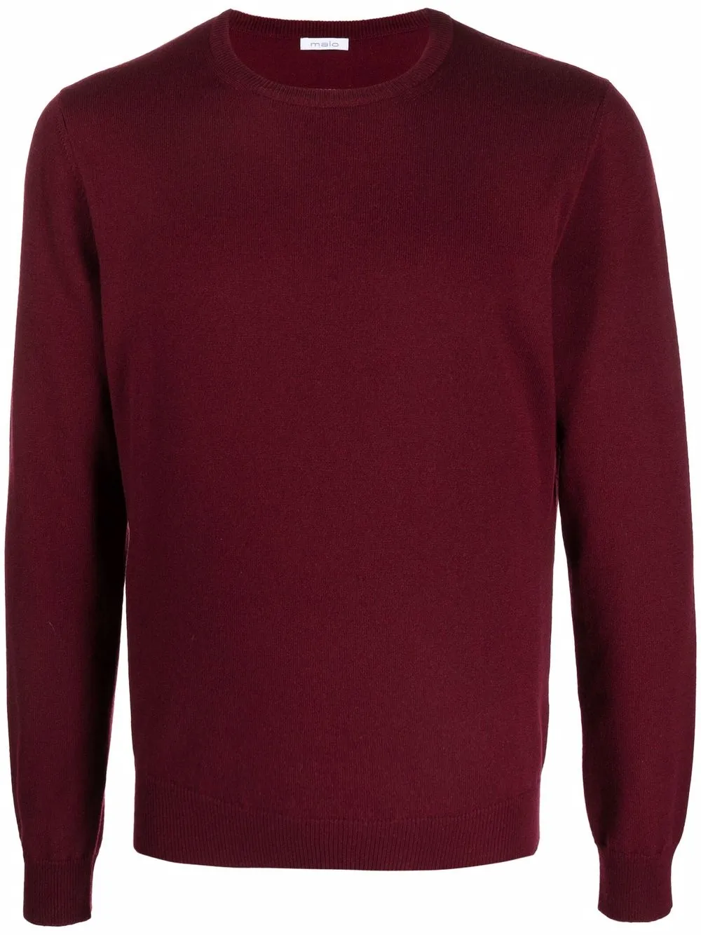 

Malo crew-neck wool jumper - Red