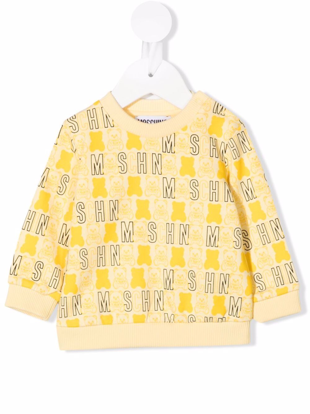 фото Moschino kids толстовка с логотипом