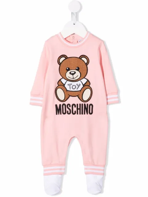 Moschino Kids Toy Bear print pajama