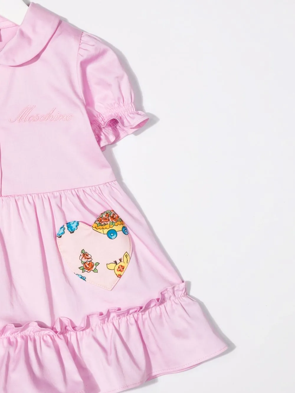 Moschino Kids Kleid mit Herz-Patch | Kleider | Image 3