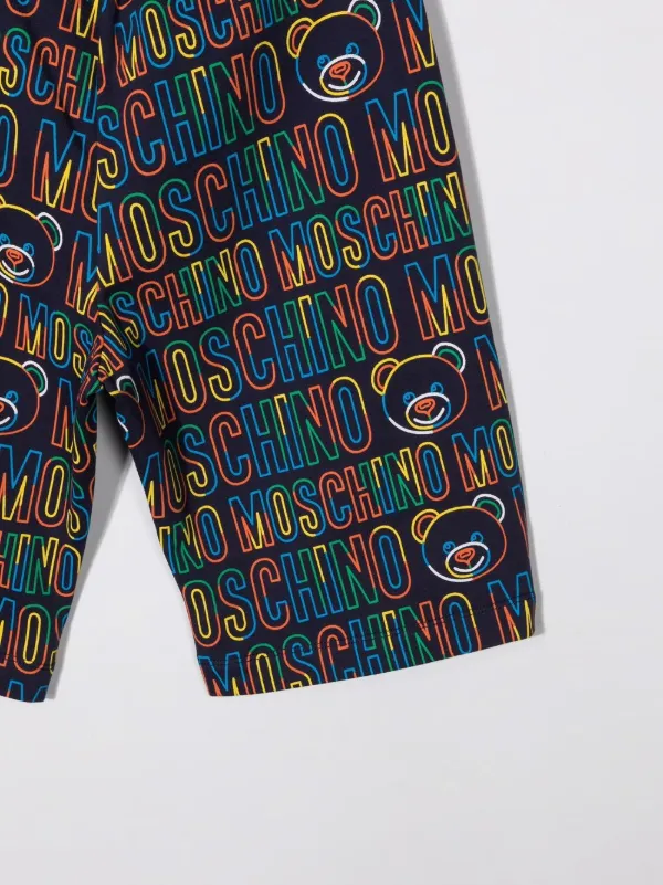 Moschino all store over print shorts