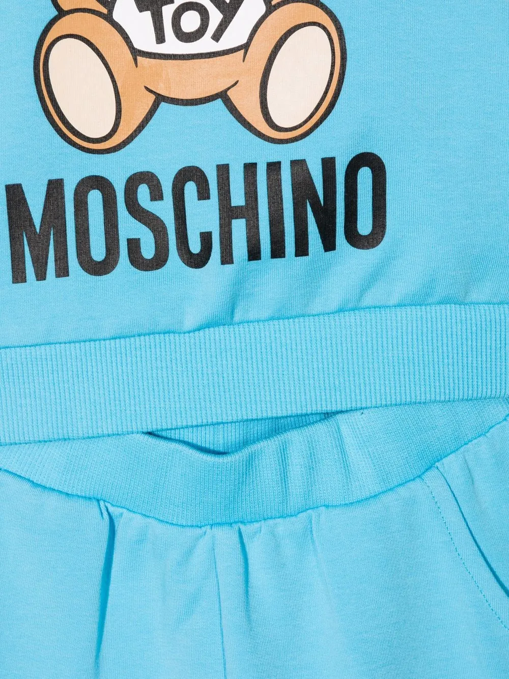 фото Moschino kids спортивный костюм с логотипом