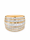 Pragnell 18kt rose gold Manhattan diamond ring - Pink
