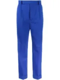 Saint Laurent tailored gabardine trousers - Blue