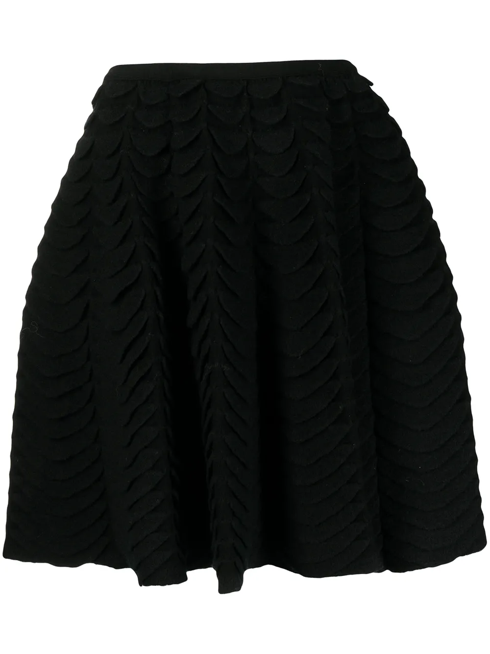 фото Alaïa pre-owned юбка мини с фестонами