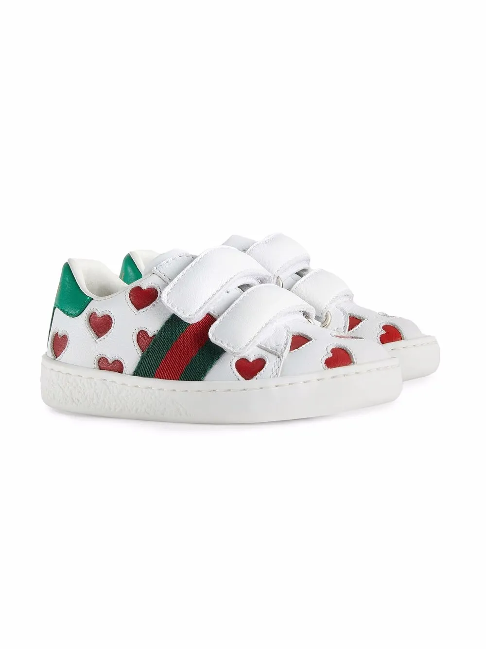 

Gucci Kids tenis Ace - Blanco