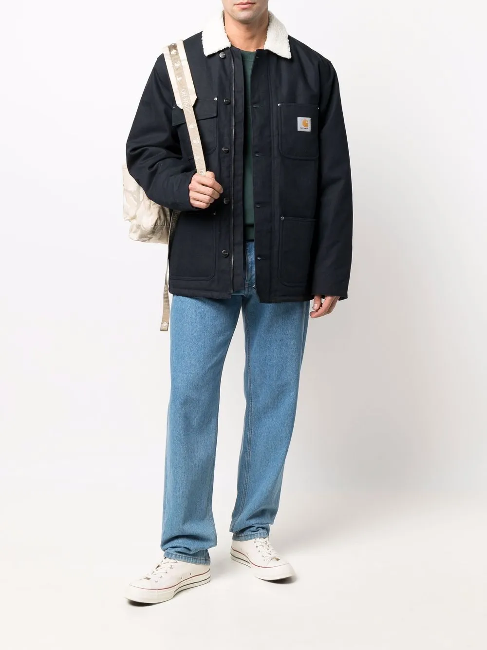 фото Carhartt wip куртка fairmount с нашивкой-логотипом