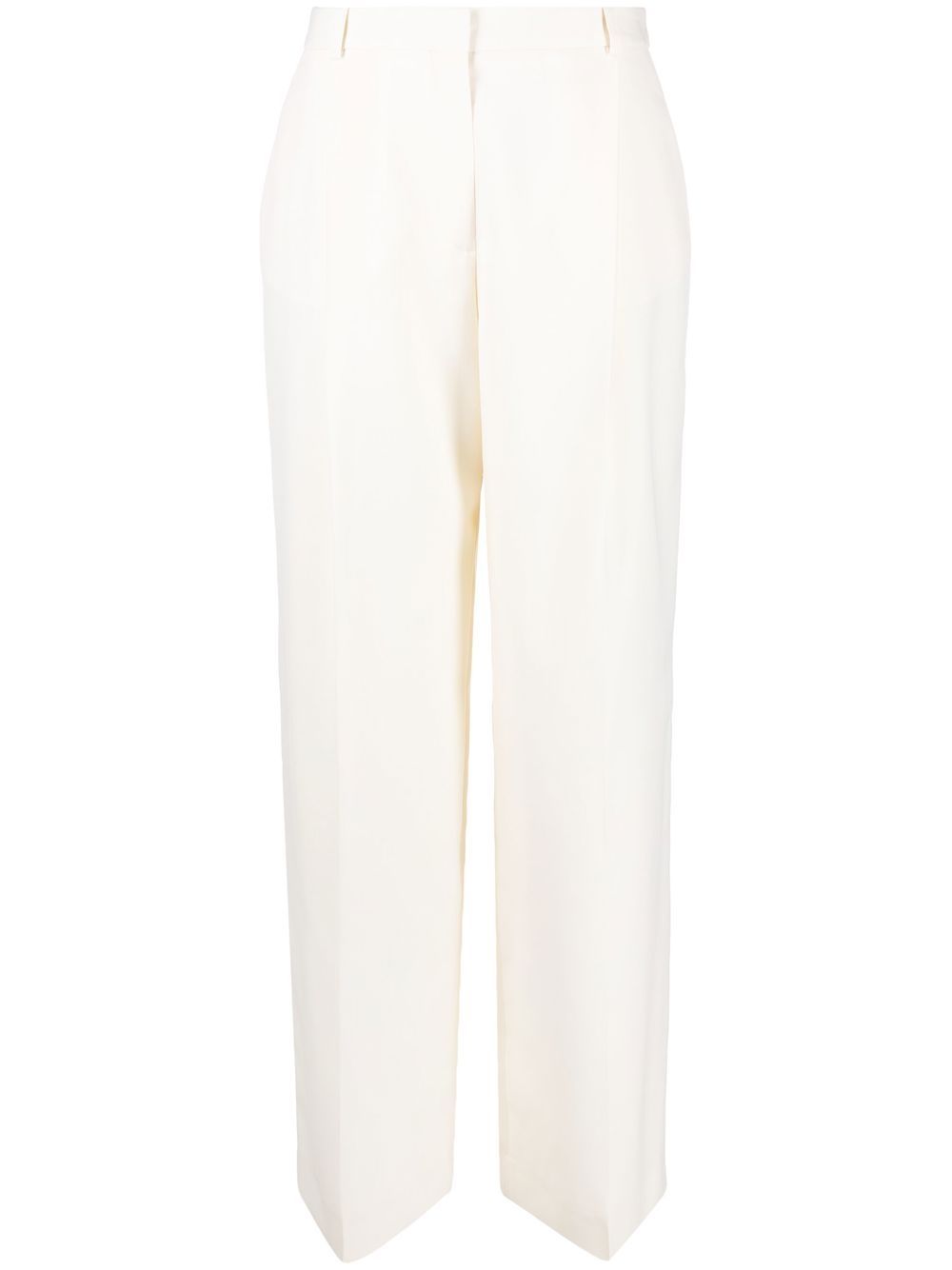 Nina Ricci flared wide-leg trousers - Neutrals