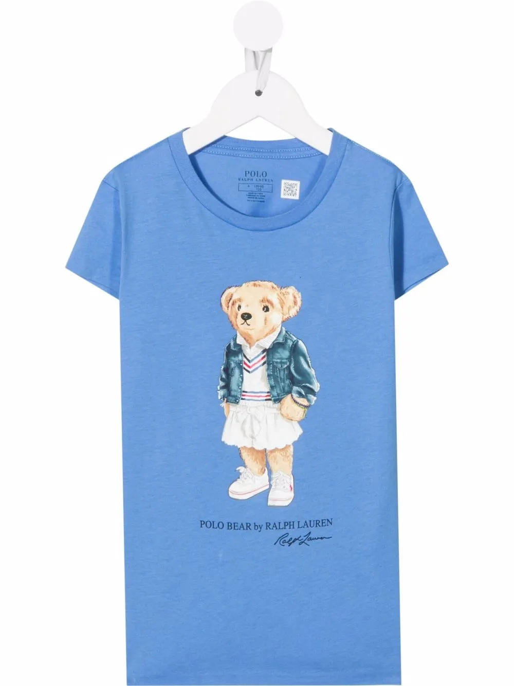 

Ralph Lauren Kids playera con motivo Polo Bear - Azul