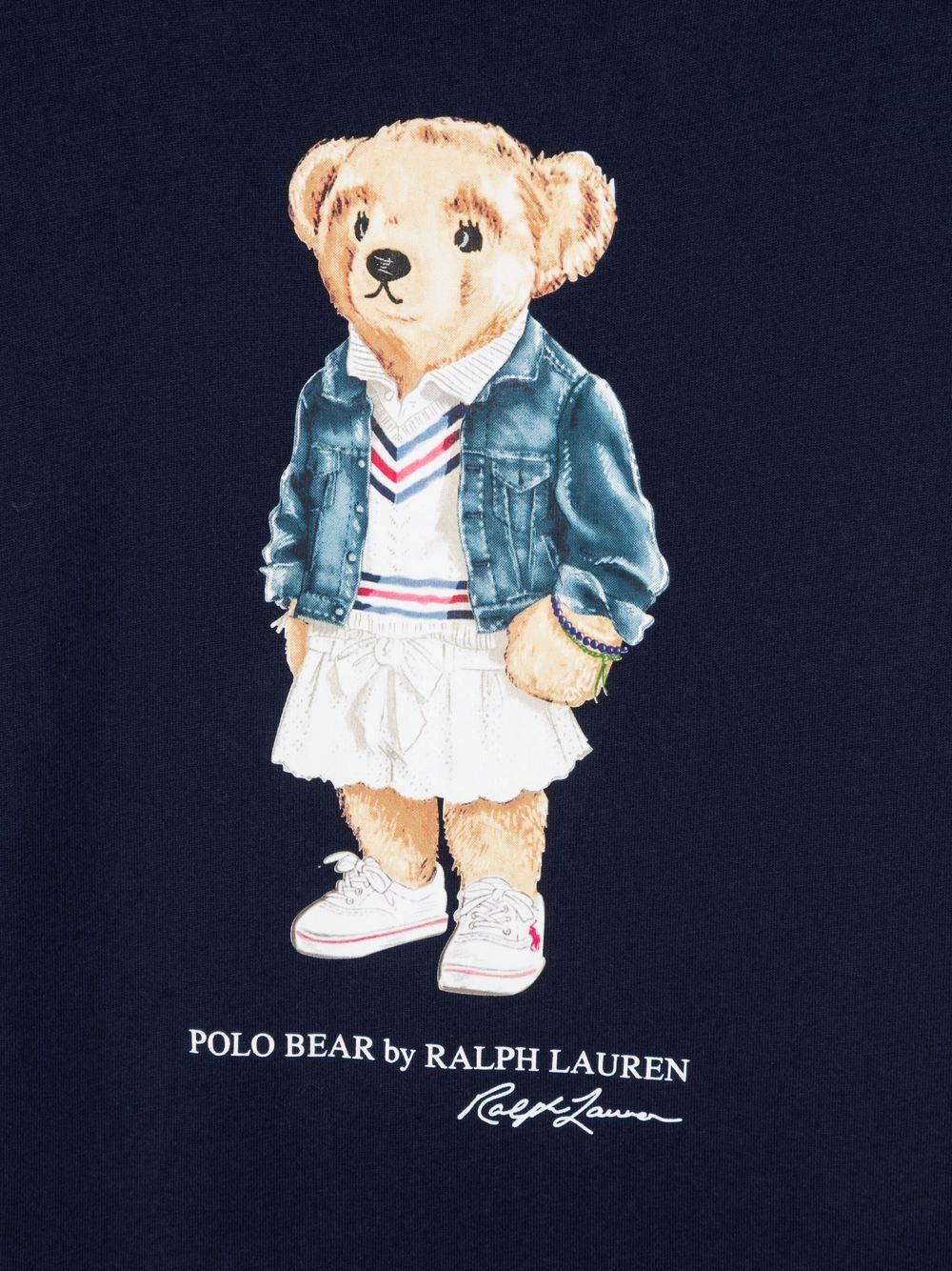 Ralph Lauren Kids Polo Bear T-shirt Dress - Farfetch