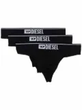 Diesel Umbr-String thongs (pack of three) - Black