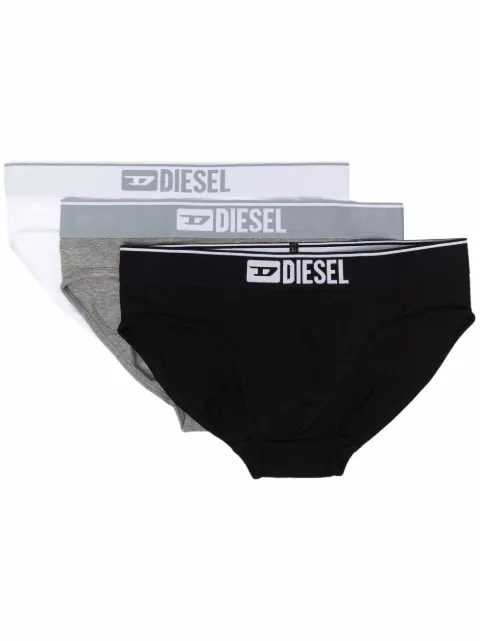 Diesel three-pack briefs set